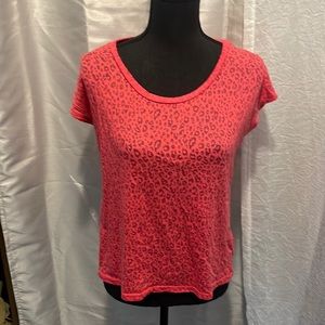 Pink cheetah print size M